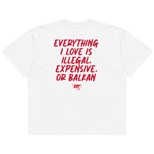 Volim Te Oversized T-Shirt