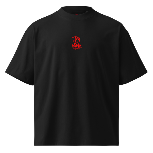 Jay Si Mala Scribble Oversized T-Shirt